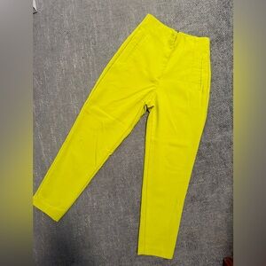 Zara green tailored pants